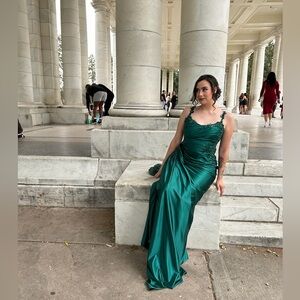 Emerald Green Maxi Dress